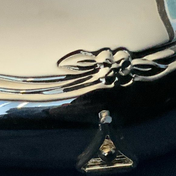 Lenox Kirk Stieff Collection Wedding Promises Friendship Heart Trinket Box - Picture 7 of 10